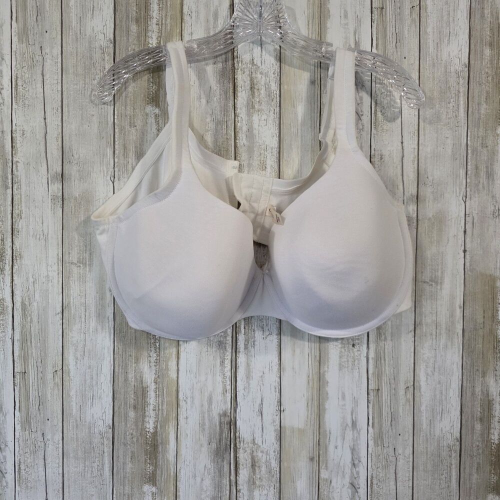 Cacique Push Up underwired Bras White Sz 46DDD